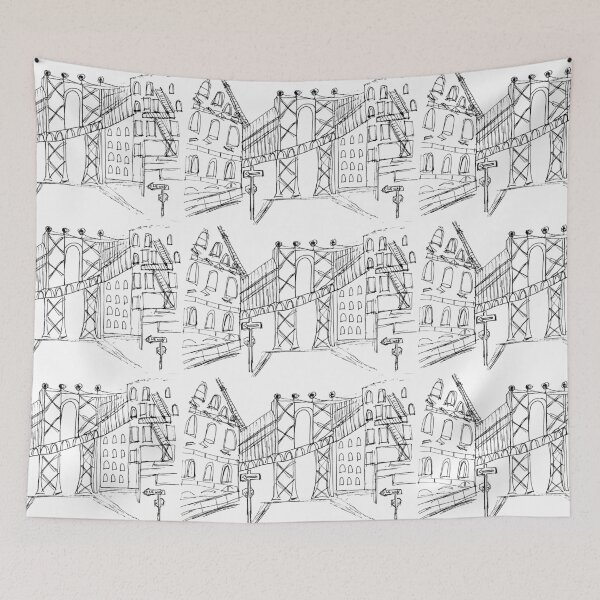 Item preview, brooklyn bridge // new york designed and sold by doodlzbyjulzz.