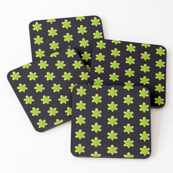 Item preview, green turtle animal designed and sold by black wedus.