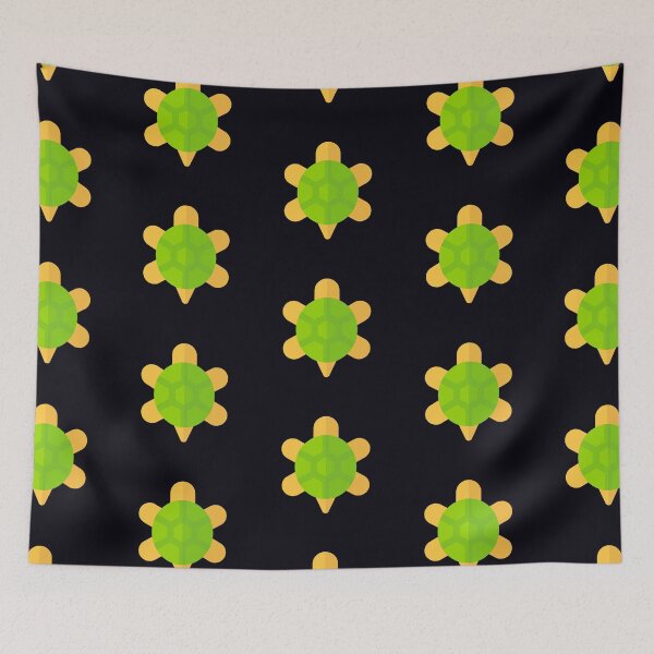 Item preview, green turtle animal designed and sold by black wedus.