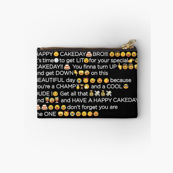 Item preview, uwu copypasta birthday cake msj designed and sold by cat poe.