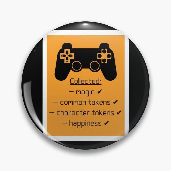 Item preview, Level Up Video Game Tokens Collected Feeling Happy designed and sold by H3designs.