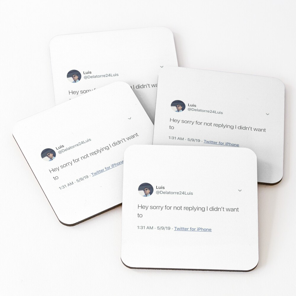 Item preview, Coasters (Set of 4) designed and sold by R3AL-D3SIGN.