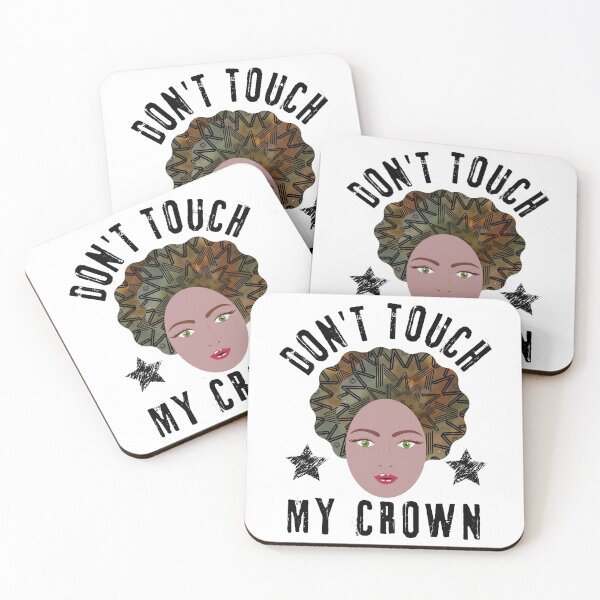 Item preview, Dont Touch My Crown- Cabello Afro Marrón designed and sold by Designs By YL.