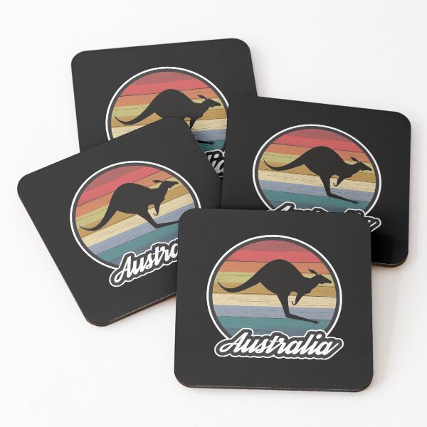 Item preview, Australia - Kangaroo Summer Sunset Down Under designed and sold by Rhu Creations.