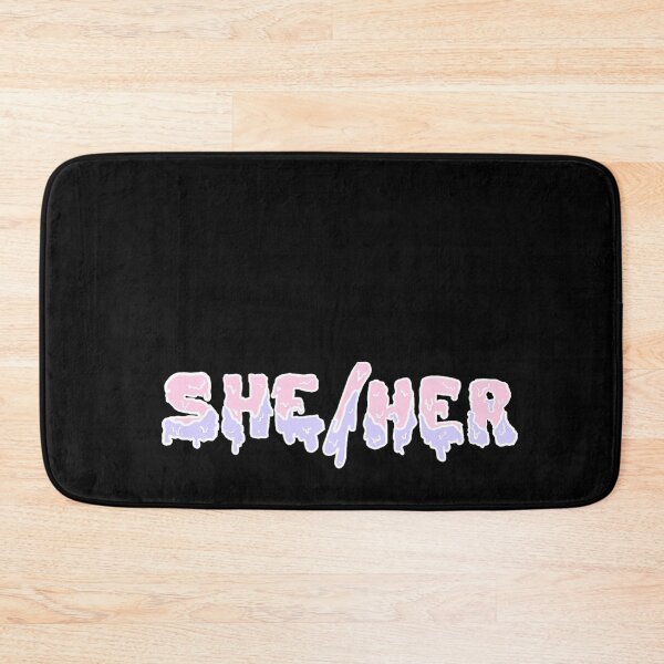 Item preview, She/Her Pastel Horror Pronouns designed and sold by MoonBuckets.