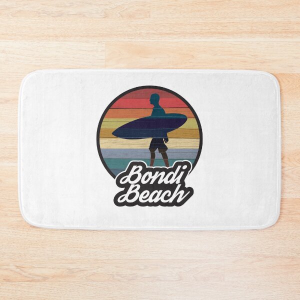 Item preview, Bondi Beach Sydney Australia - Surfer Guy with Surfboard designed and sold by Rhu Creations.