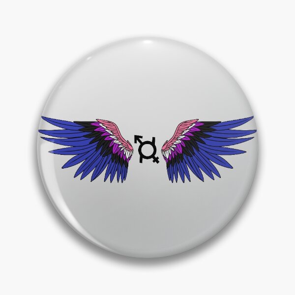 Item preview, Genderfluid Pride Wings designed and sold by BFKArt.