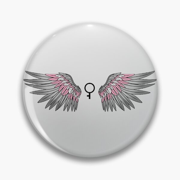 Item preview, Demigirl Pride Wings designed and sold by BFKArt.