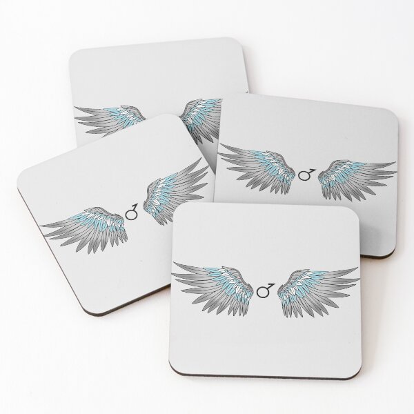 Item preview, Demiboy Pride Wings designed and sold by BFKArt.