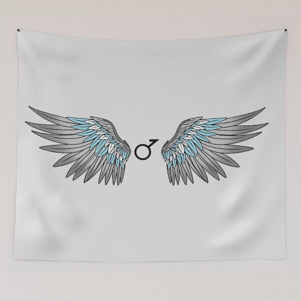 Item preview, Demiboy Pride Wings designed and sold by BFKArt.