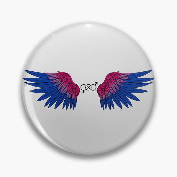 Item preview, Bi Pride Wings designed and sold by BFKArt.