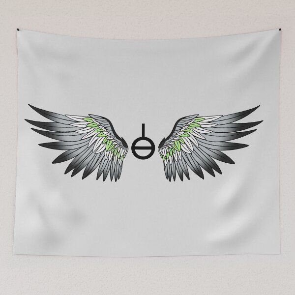 Item preview, Agender Pride Wings designed and sold by BFKArt.
