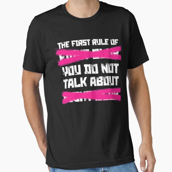 The First Rule of Fight Club Essential T-Shirt