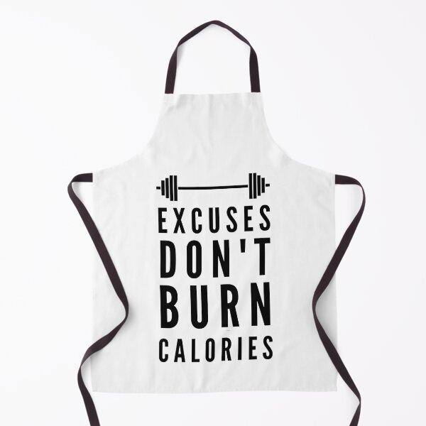 Item preview, Gym Motivation Quote - Excuses Don't Burn Calories designed and sold by BellaVille.