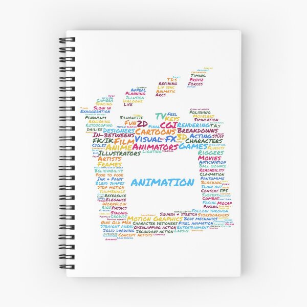 Item preview, Animation - Word Cloud Film Clapperboard - For Animators designed and sold by CDAnimator.