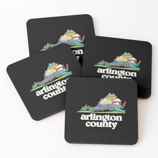 Item preview, Arlington County Virginia Outdoors Nature Lover Retro 80S designed and sold by zubakbrita.