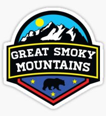 Pegatina GATLINBURG TENNESSEE GREAT SMOKY MOUNTAINS NATIONAL PARK SMOKIES 5