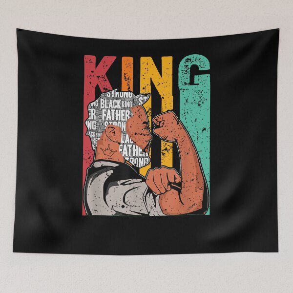 Item preview, Black Dad King Fathers Day designed and sold by omerherbert.