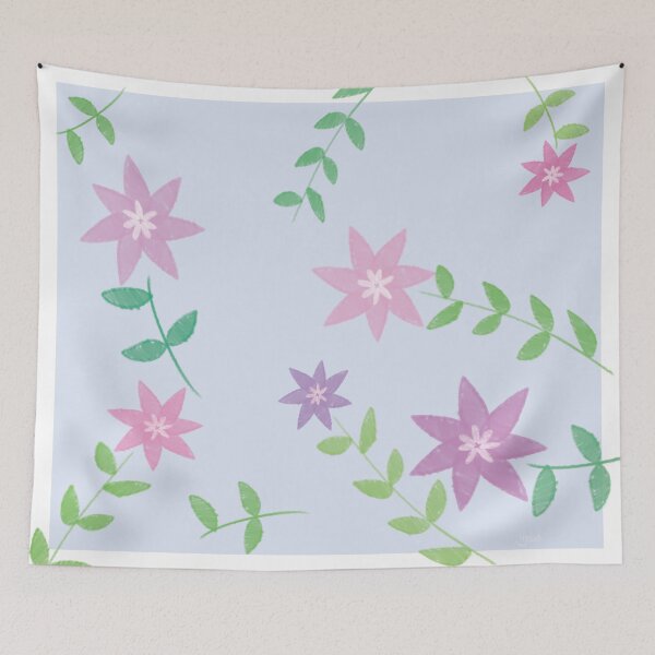 Item preview, Flores y hojas designed and sold by HJacka.