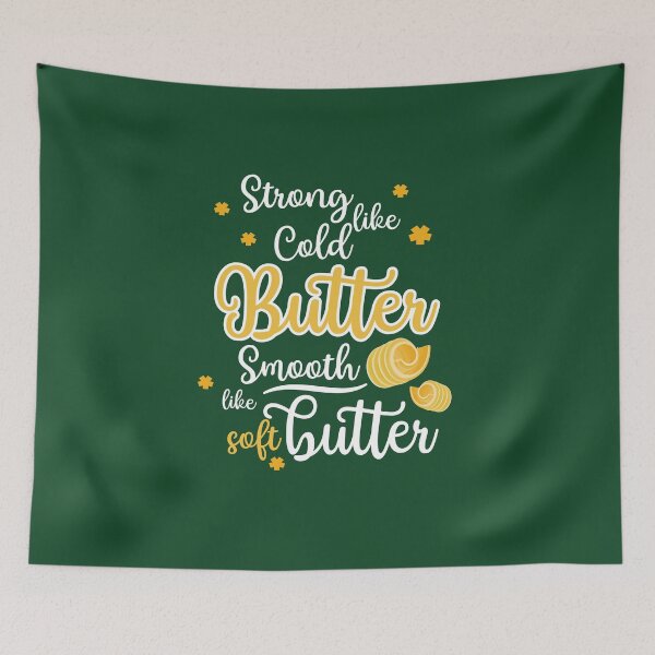 Item preview, Strong like cold butter Smooth like soft butter designed and sold by koonam.