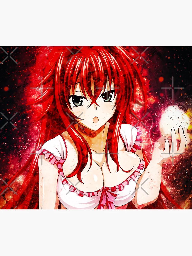 Legit** High School DxD Rias Gremory Authentic Anime Throw Blanket