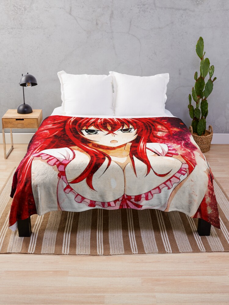 Legit** High School DxD Rias Gremory Authentic Anime Throw Blanket #57551