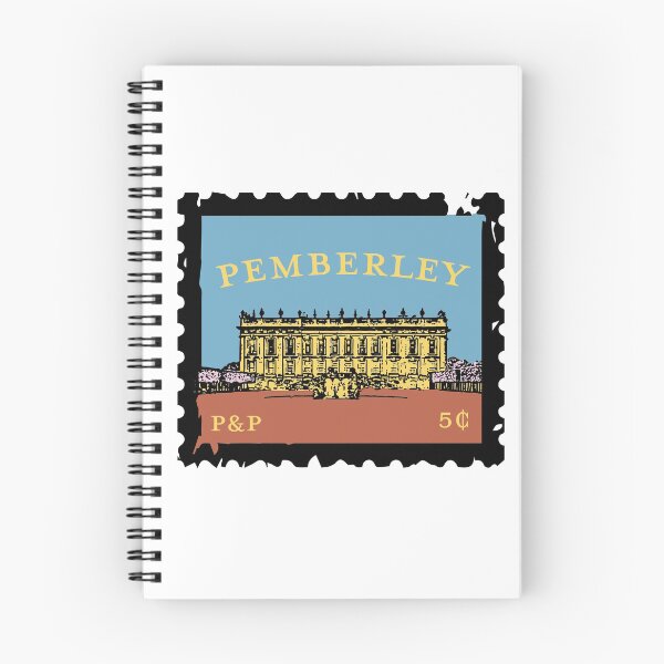Item preview, Pride and Prejudice Pemberley Stamp designed and sold by tahsokano.