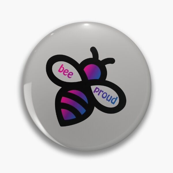 Item preview, Bee Proud - Bisexual Flag bees designed and sold by Teamtsunami6.