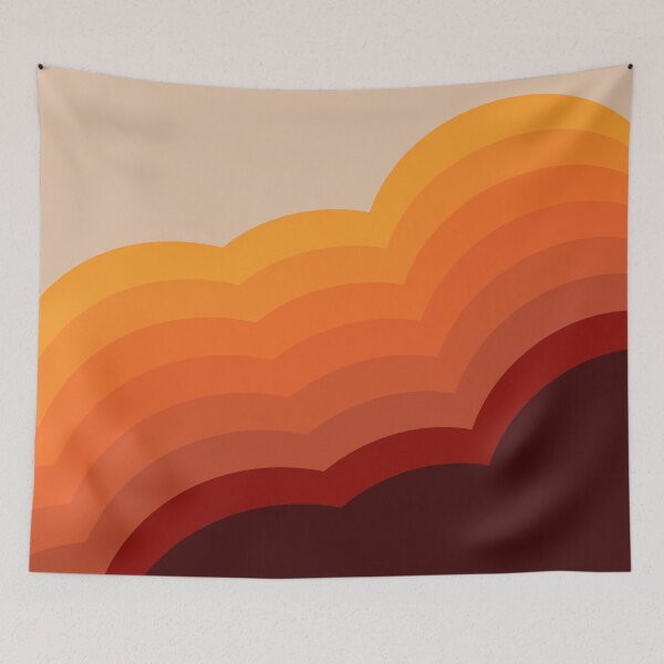 Item preview, 70s Vintage Retro Waves designed and sold by ind3finite.