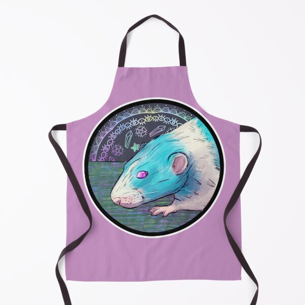 Item preview, Neon Fancy Rat Familiar designed and sold by Apathy-doodles.