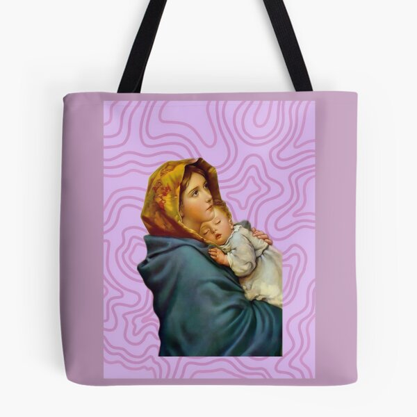 Item preview, Madre María con diseño de Jesús designed and sold by Robisko Store.