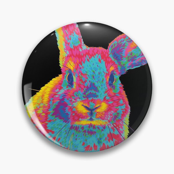 Item preview, Rainbow Bunny designed and sold by polliadesign.