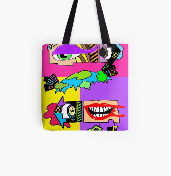 Surreal Pop Phase 4: My Mind, Your Universe (Heartbreak Relapse 2) All Over Print Tote Bag