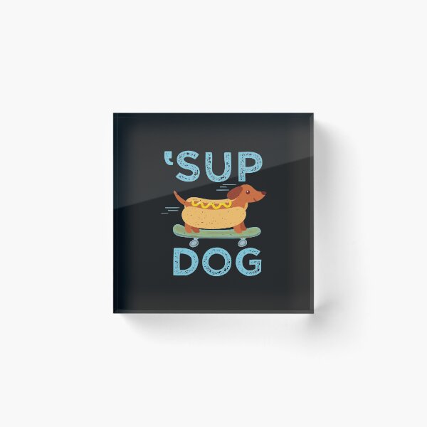 Item preview, sup hotdog sup dog designed and sold by whatsyokidswear.