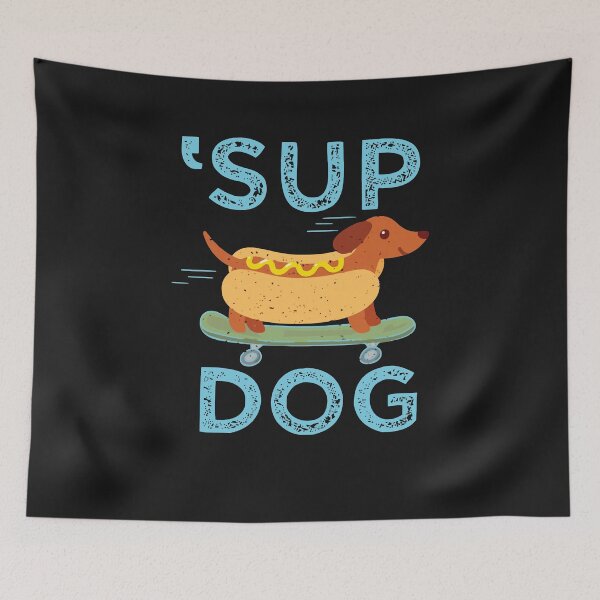 Item preview, sup hotdog sup dog designed and sold by whatsyokidswear.