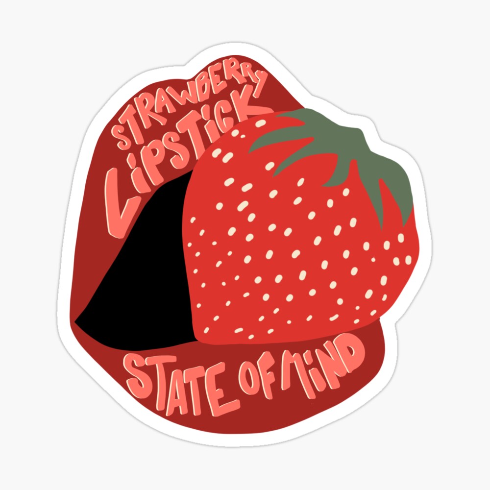 Strawberry KY Sticker