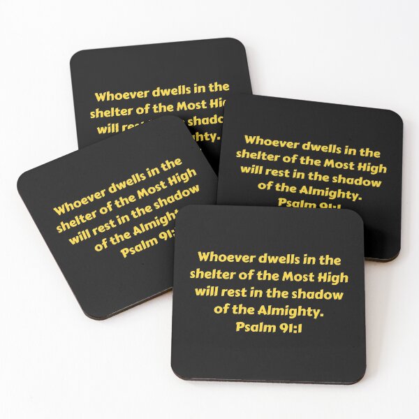 Item preview, Bible Verse Psalm 91:1 designed and sold by Prayingwarrior.