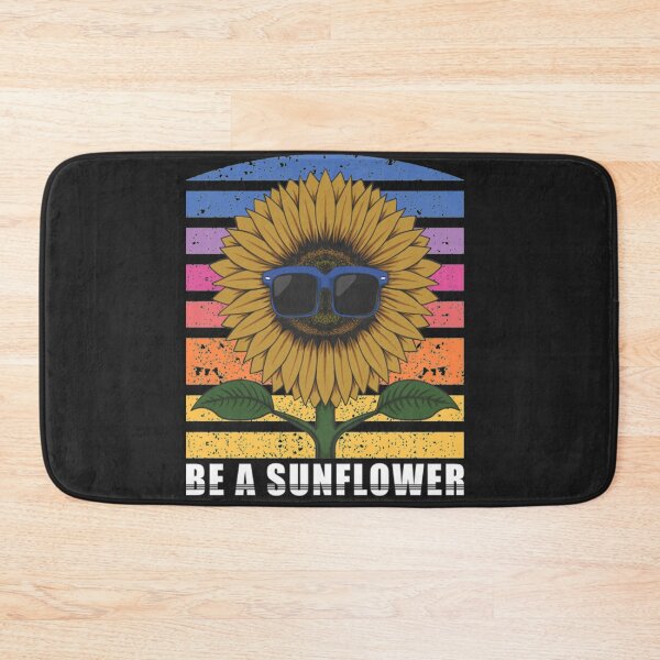 Item preview, Be A Sunflower Vintage Retro Sunset  designed and sold by KingPantherStor.