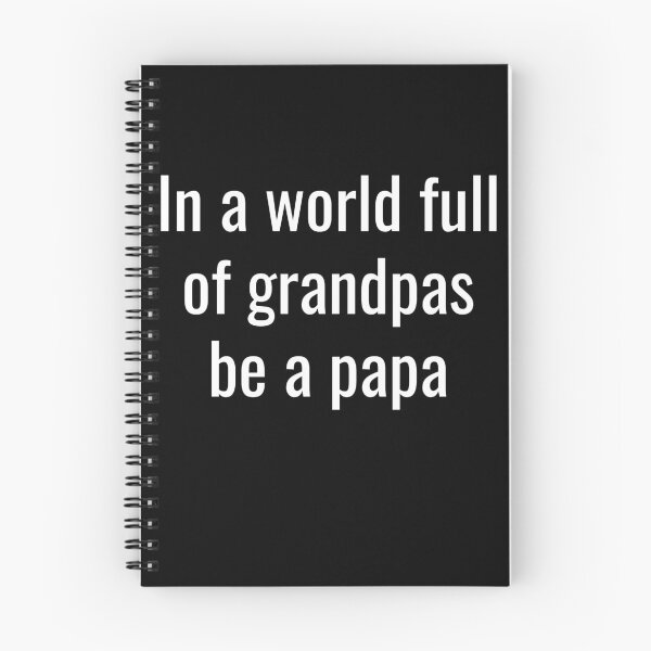 Artikelvorschau, In einer Welt voller Opas sei ein Papa entworfen und verkauft von DesignBoulevard.