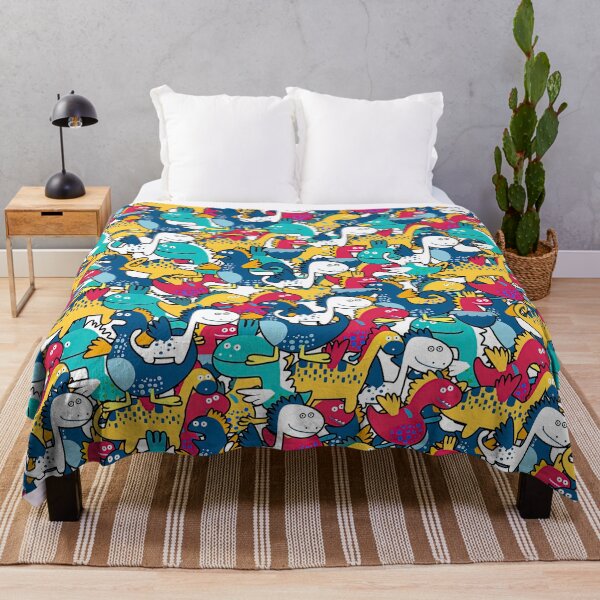 Item preview, Colorful Dinosaur Seamless Pattern, Dinosaur Seamless Pattern Design designed and sold by graphic-genie.