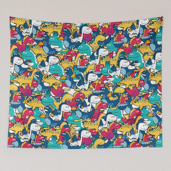 Item preview, Colorful Dinosaur Seamless Pattern, Dinosaur Seamless Pattern Design designed and sold by graphic-genie.