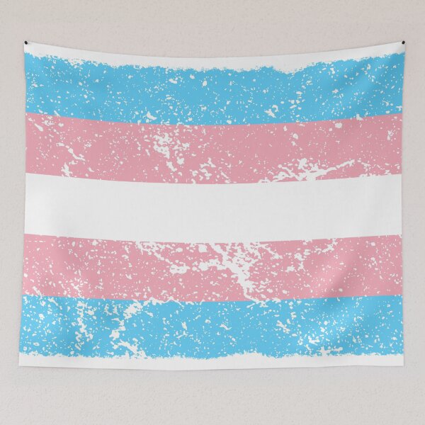 Item preview, Transgender Pride Flag designed and sold by Retrowave Rat.