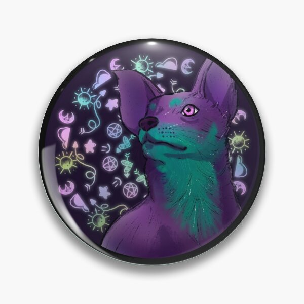 Item preview, Neon Dog Familiar designed and sold by Apathy-doodles.