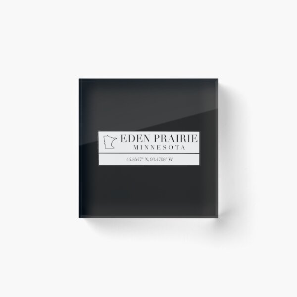 Aperçu de l'œuvre Coordonnées d'Eden Prairie Minnesota créée et vendue par Emily Designs.