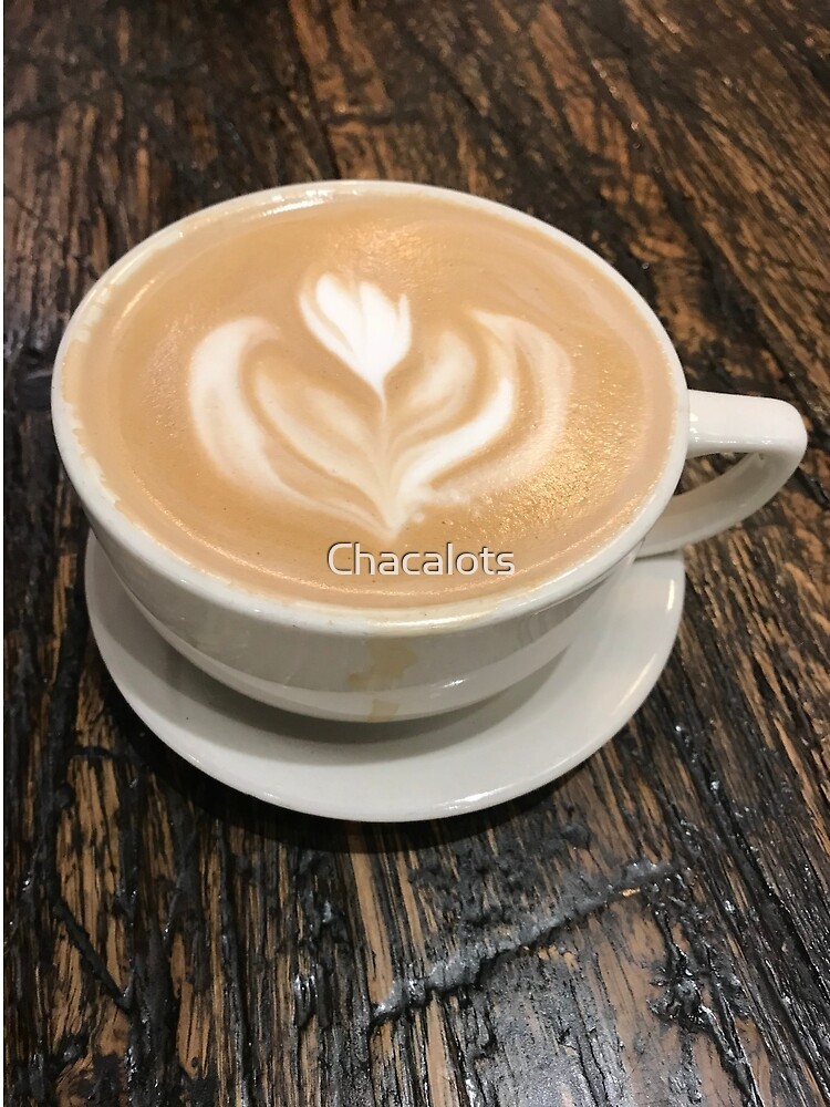 "Fancy Cup of Coffee by a Barista" Poster by Chacalots Redbubble