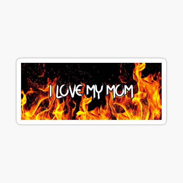 Item preview, I LOVE MY MOM designed and sold by lilygraceart.