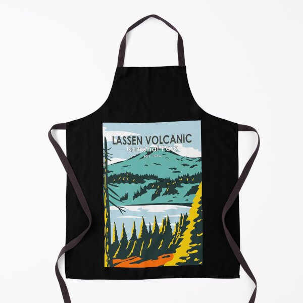 Item preview, Lassen Volcanic National Park California Vintage designed and sold by KrisSidDesigns.