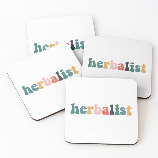 Item preview, herbalist typography designed and sold by flatbrownbread.
