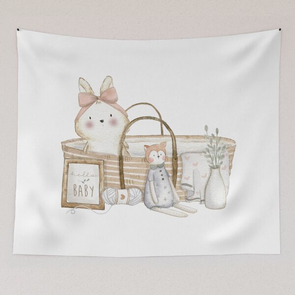Item preview, Adorable Lil' Bunny designed and sold by bigbearandbird.