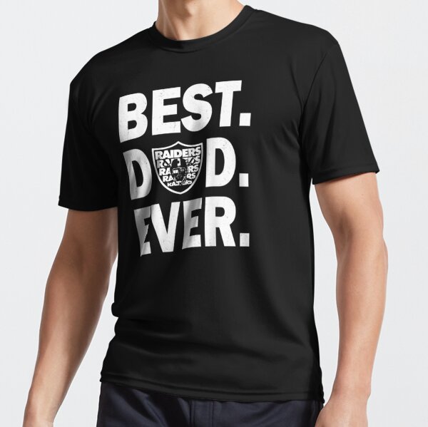 Mens Mens Best-Raiders-Dad-Ever Fathers Day T-Shirt Poster for